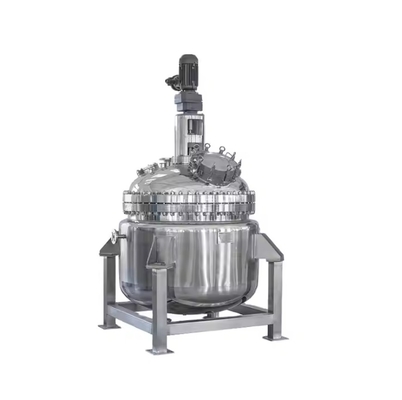 100 kg Customizable Glass Reactor Lab Glass Reactor ISO ASME Certified