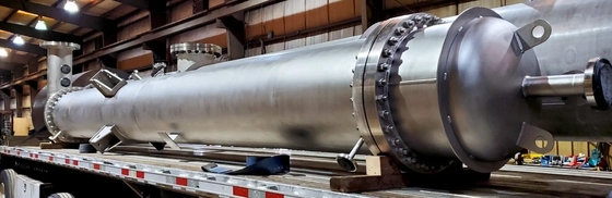 Shell Tube Heat Exchanger with Stainless Steel Shell and Tube Side
