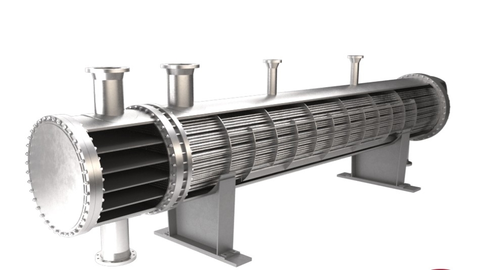 Four Stage Cooling System Stainless steel Heat Exchanger